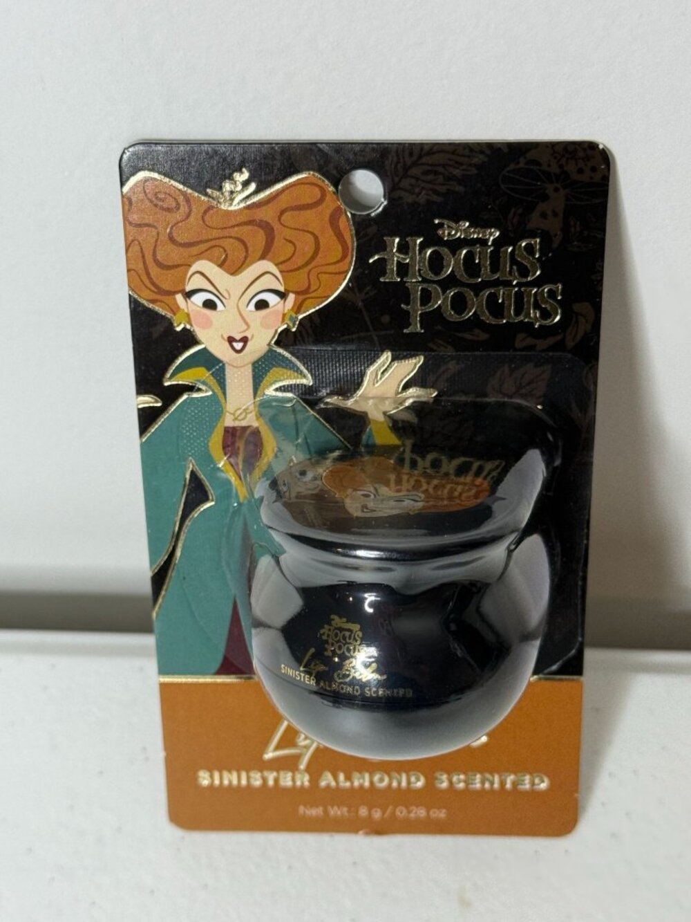 Disney Hocus Pocus Sinister Almond Lip Balm Winifred Witchy Halloween Gothic